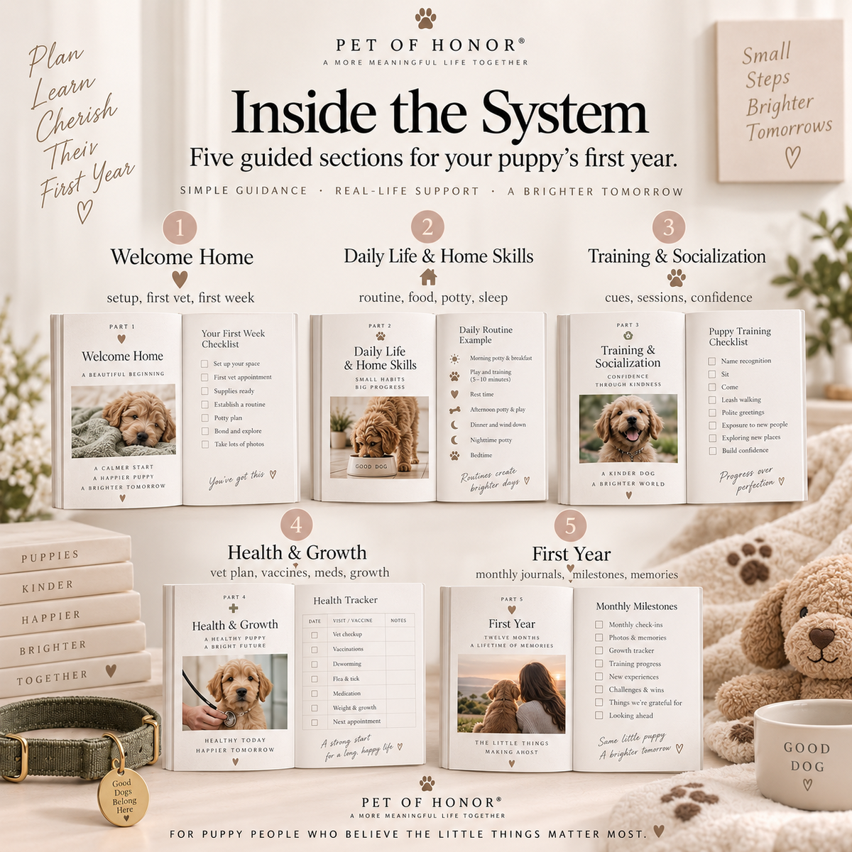 My First Puppy System™ — From First Night to First Birthday