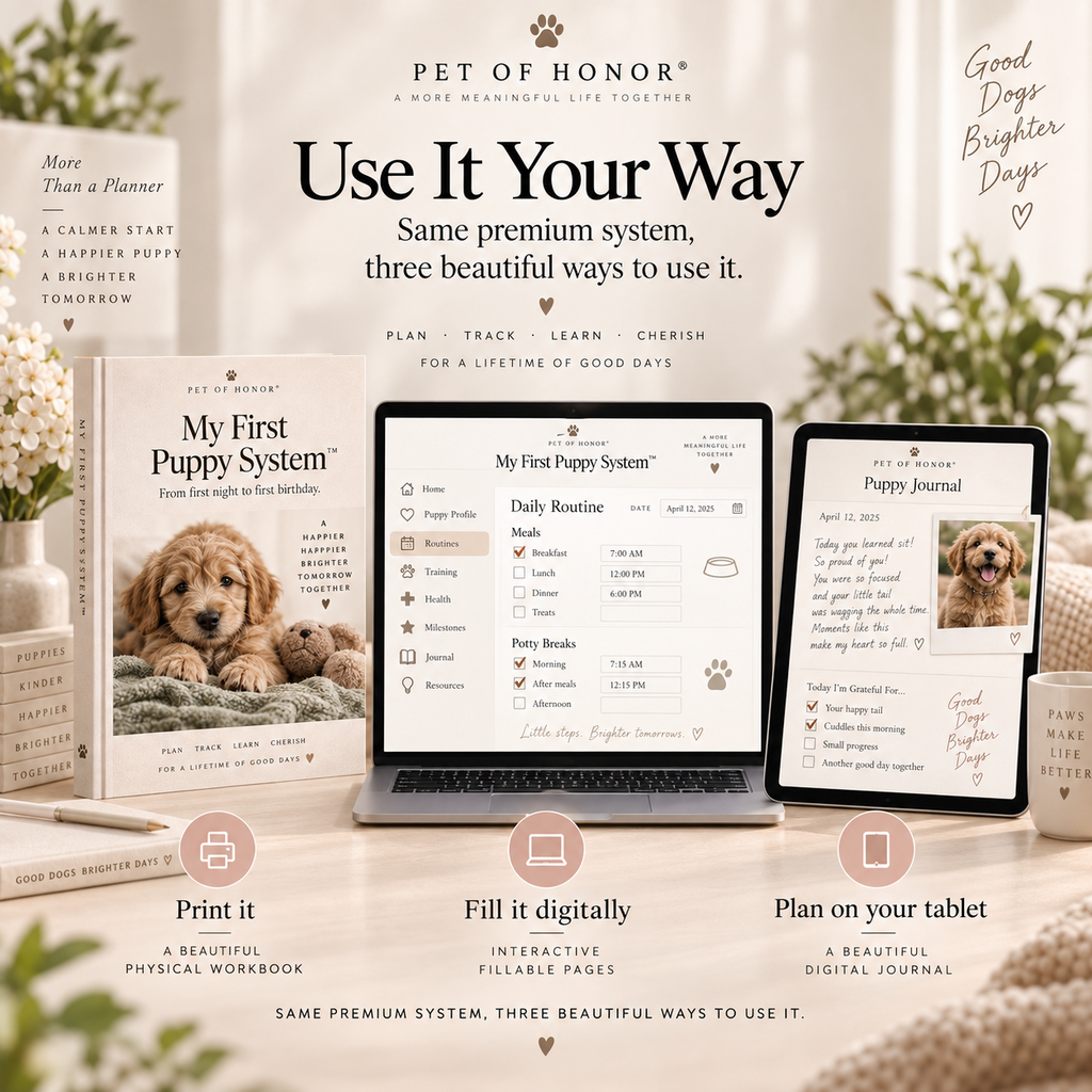 My First Puppy System™ — From First Night to First Birthday