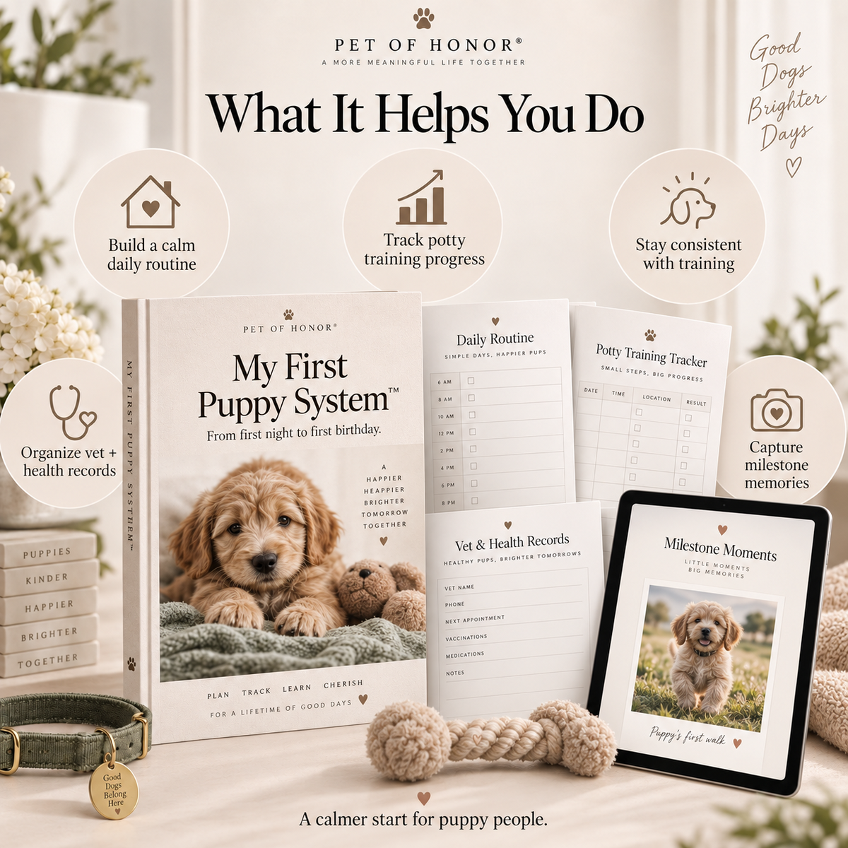 My First Puppy System™ — From First Night to First Birthday